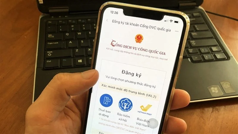 Hướng dẫn đăng nhập tài khoản doanh nghiệp trên dịch vụ công