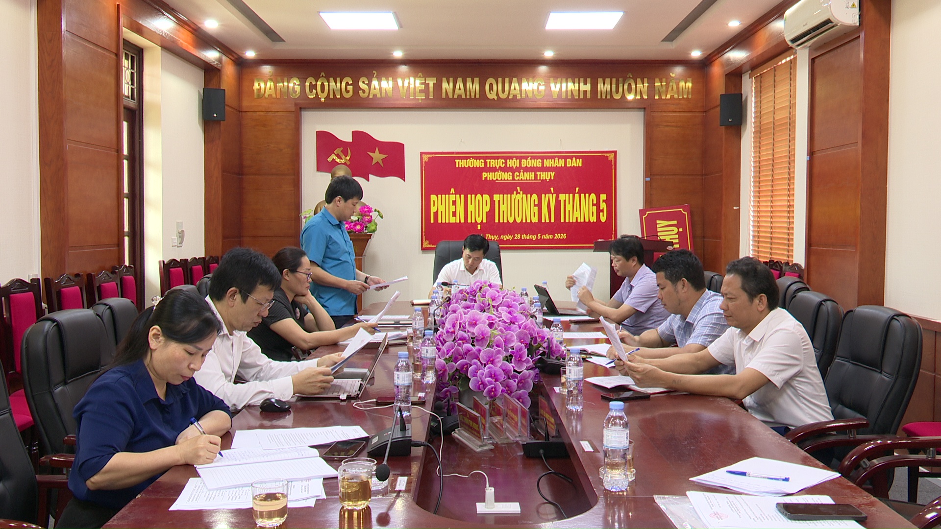 Thường trực HĐND phường giao ban thường kỳ tháng 5